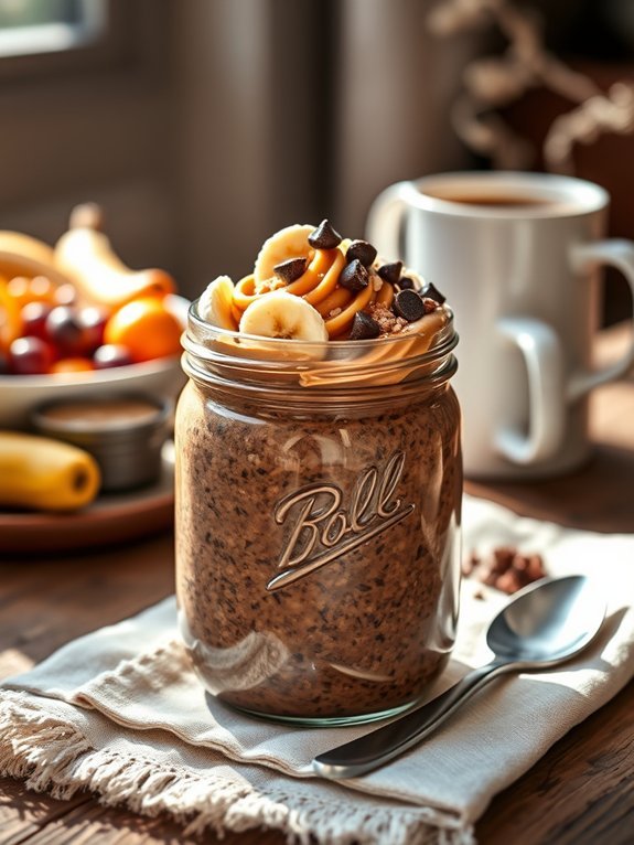 15 Delicious Overnight Oats Recipes for Easy Meal Prep 4 chocolate peanut butter oats