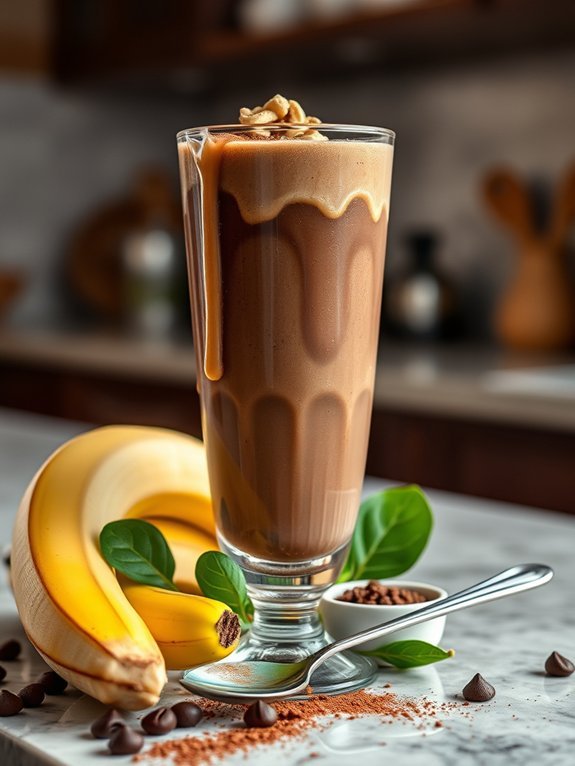 chocolate peanut butter shake