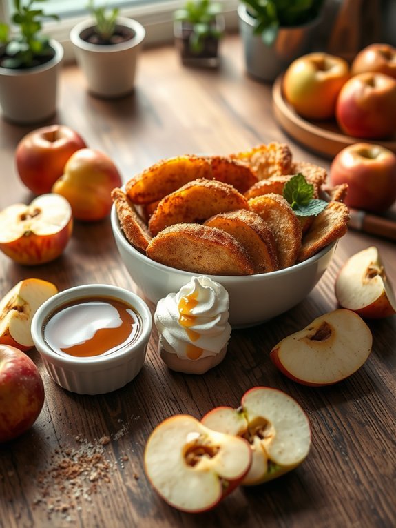 10 Quick and Easy Air Fryer Breakfast Recipes for a Healthy Start 9 cinnamon apples in air fryer