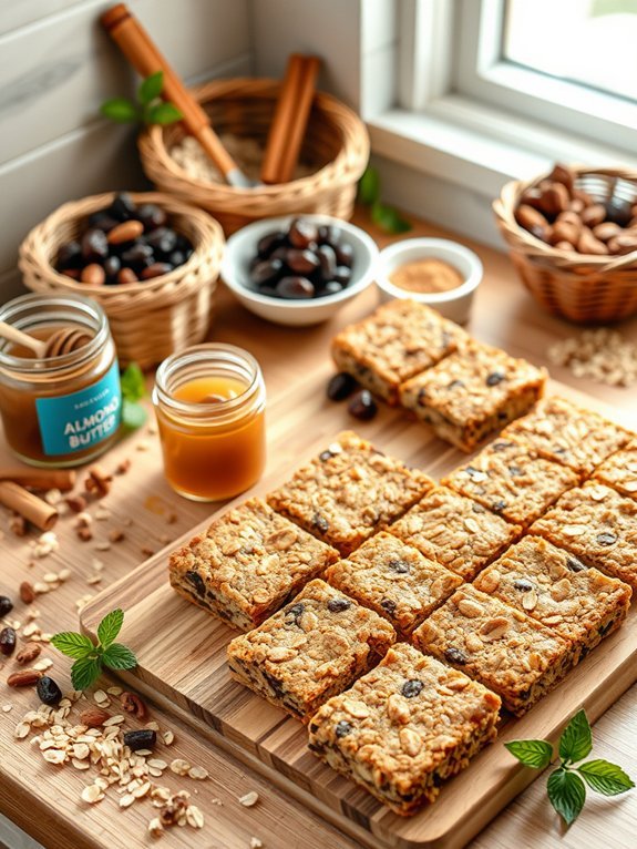 15 Easy and Delicious Homemade Granola Bar Recipes for Healthy Snacking 7 cinnamon raisin granola bars
