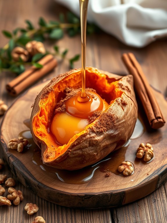 12 Healthy Snack Ideas to Satisfy Your Sweet Cravings Guilt-Free 11 cinnamon spiced baked sweet potato