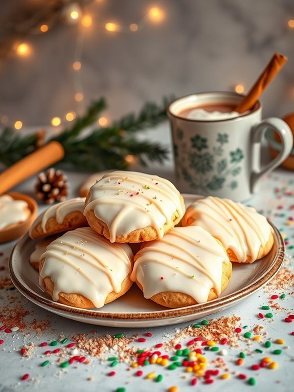 12 Delicious Christmas Cookie Recipes for a Festive Holiday Season 10 cinnamon sugar frosted cookies
