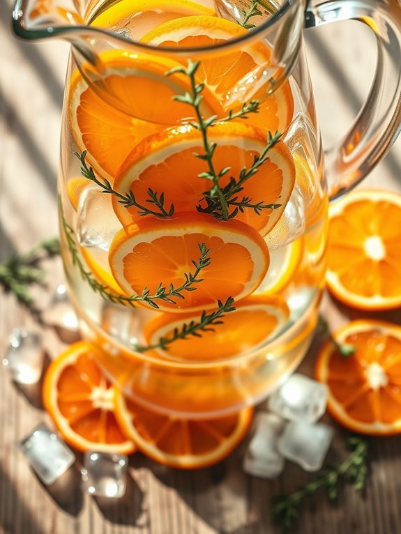 12 Refreshing DIY Flavored Water Recipes You Can Make at Home 11 citrus infused herbal beverage