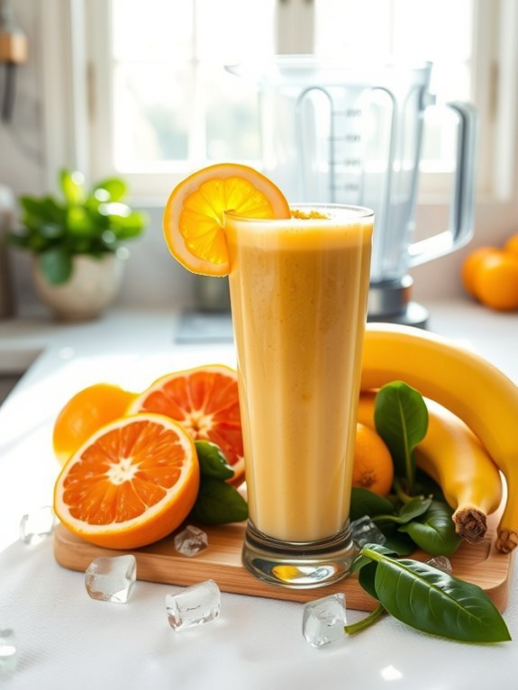citrusy refreshing smoothie recipe