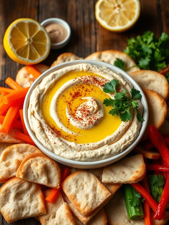 12 Delicious Hummus Variations You Can Easily Make at Home 9 citrusy sesame spread recipe