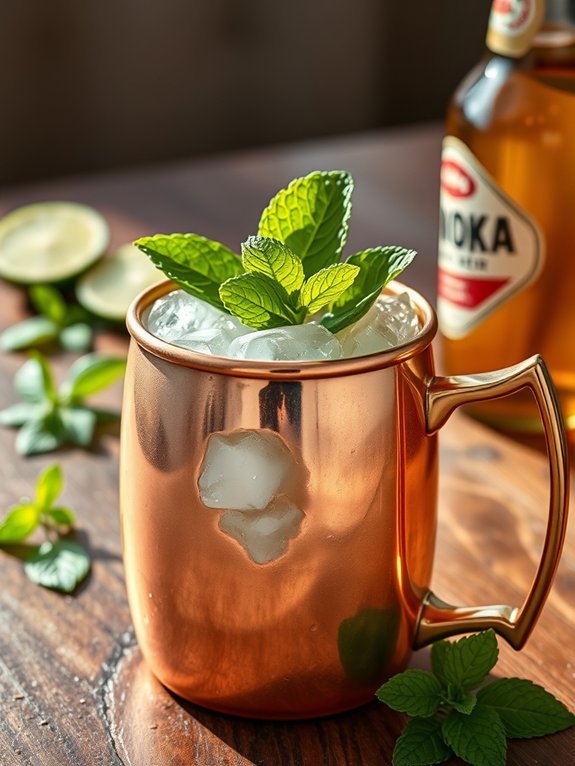 classic cocktail with vodka