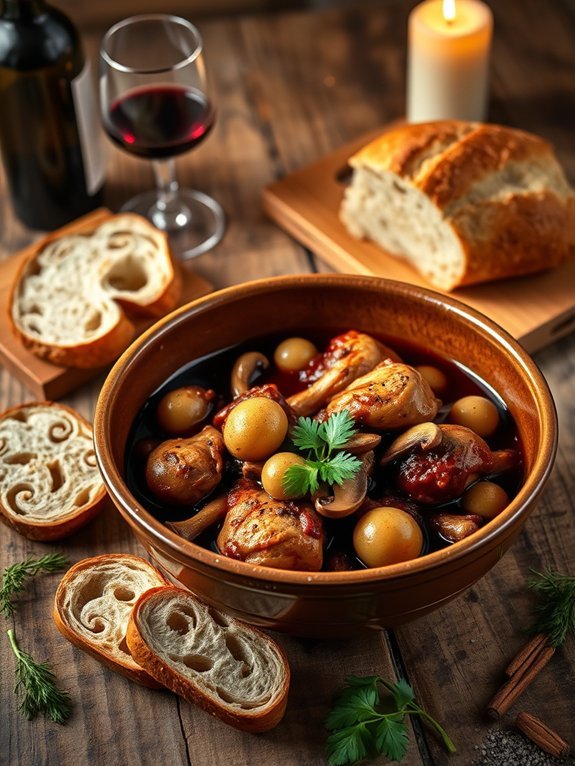 classic french chicken dish