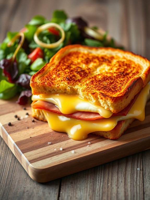 classic french ham sandwich