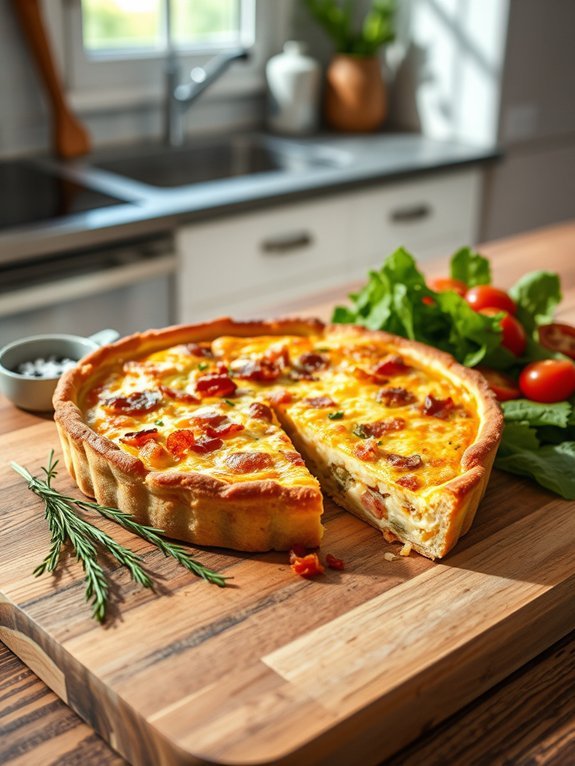classic french savory tart