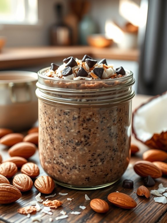 15 Delicious Overnight Oats Recipes for Easy Meal Prep 15 coconut chocolate breakfast oats