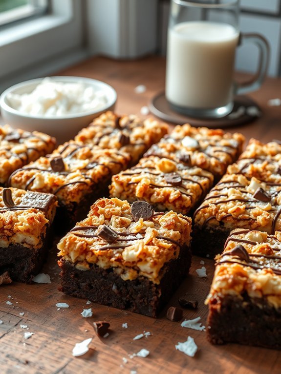 10 Irresistible Brownie Recipes for Chocolate Lovers 9 coconut infused brownie treats