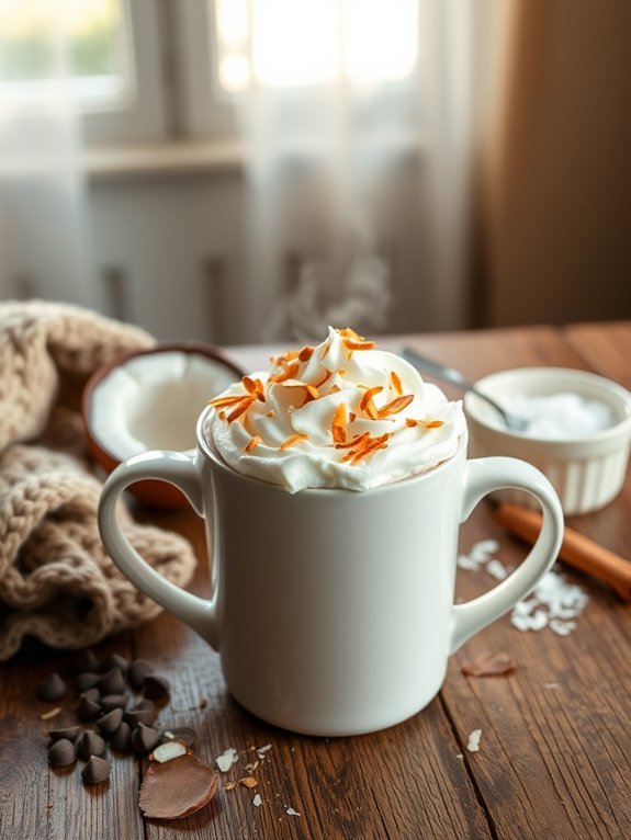 15 Irresistible Hot Chocolate Recipes to Warm Your Soul 11 coconut infused creamy hot chocolate