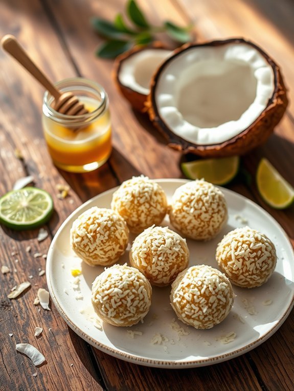 12 Healthy and Tasty Energy Ball Recipes for Boosting Your Energy 5 coconut lime snack recipe