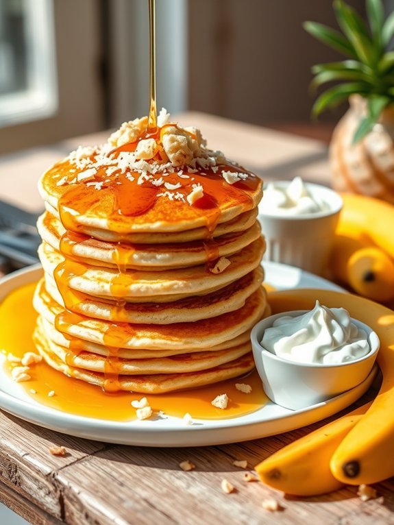coconut macadamia pancake recipe
