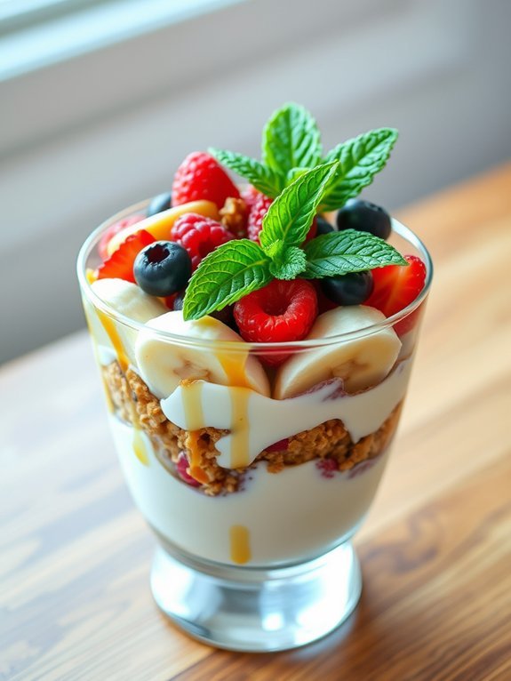 12 Easy and Delicious Vegan Breakfast Ideas for a Healthy Start 13 coconut yogurt layered parfait