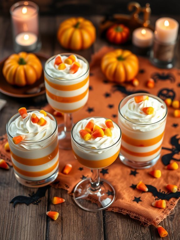 15 Spooky Halloween Treats for a Perfectly Spooky Celebration 15 colorful layered candy dessert