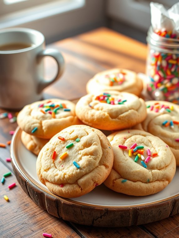 12 Delicious Soft and Chewy Cookie Recipes for Perfect Treats 13 colorful sprinkle filled cookies