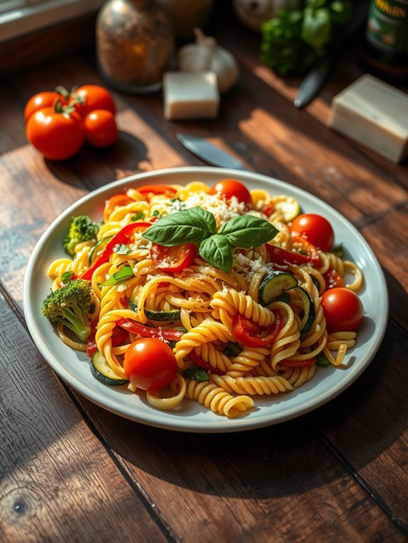 15 Kid-Friendly Dinner Recipes for Picky Eaters 15 colorful vegetable pasta dish