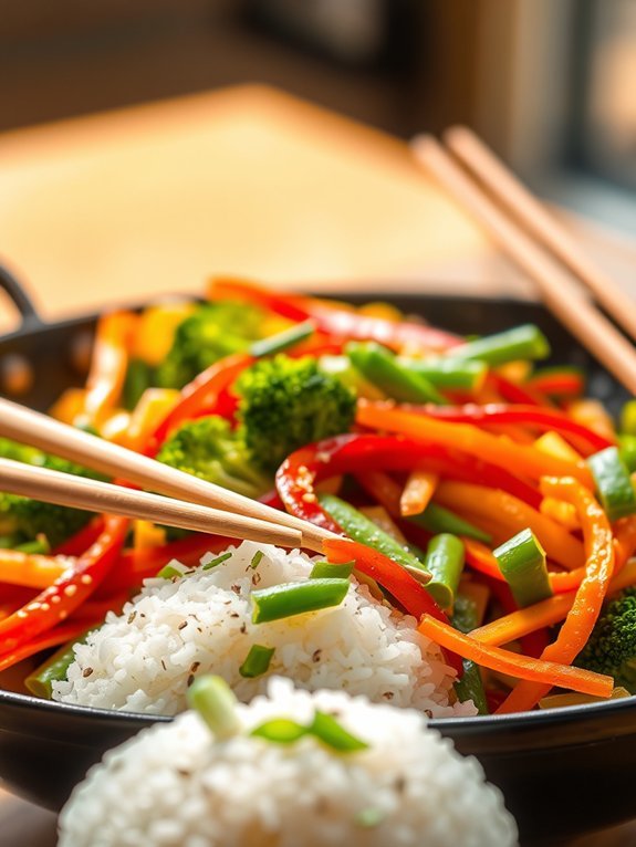 15 Affordable and Nutritious Meals for College Students on a Budget 2 colorful vegetable stir fry