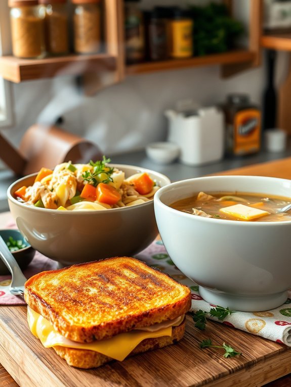comfort food combo meal