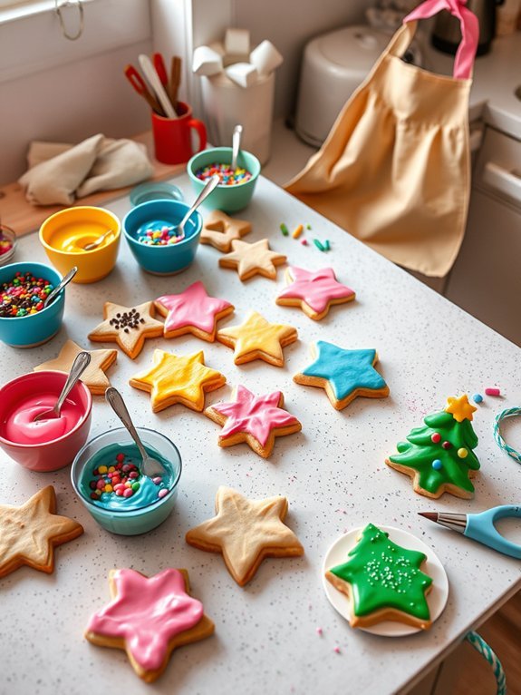 cookie decoration activity area