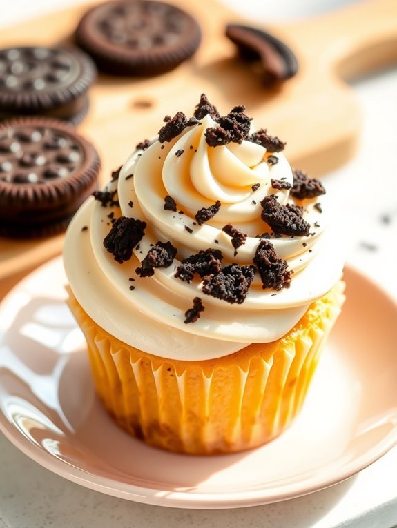 12 Delicious Cupcake Frosting Recipes for Every Occasion 10 cookies and cream topping