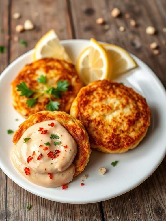 10 Exquisite Michelin-Star Inspired Appetizers to Delight Your Guests 8 crab cakes with remoulade