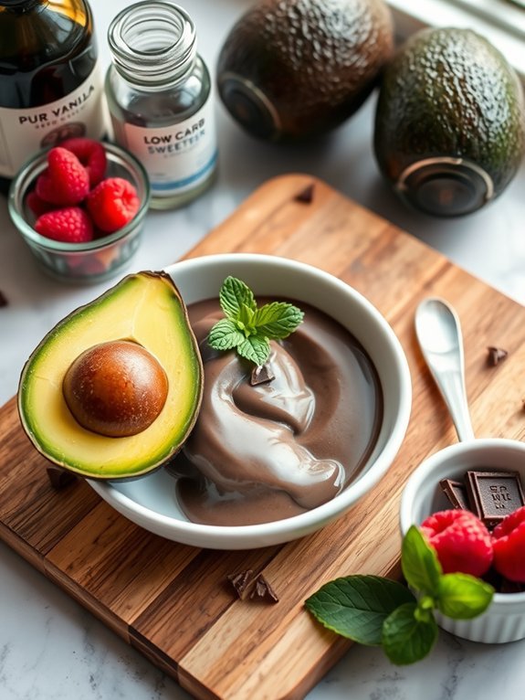 12 Irresistible Keto Desserts to Satisfy Your Sweet Cravings 7 creamy avocado chocolate delight