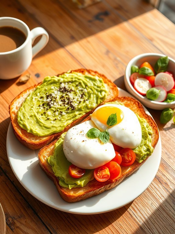 15 Easy and Quick Breakfast Ideas for Busy Mornings 5 creamy avocado on toast