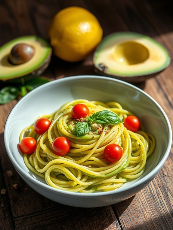 12 Easy and Delicious Plant-Based Meal Prep Ideas for Healthy Eating 8 creamy avocado pasta recipe