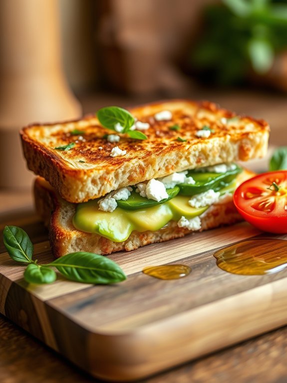 12 Irresistible Grilled Cheese Sandwich Recipes You Need to Try 10 creamy avocado tangy feta