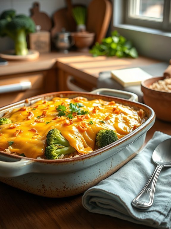 15 Budget-Friendly Weeknight Dinner Recipes for Affordable Family Meals 12 creamy broccoli rice bake