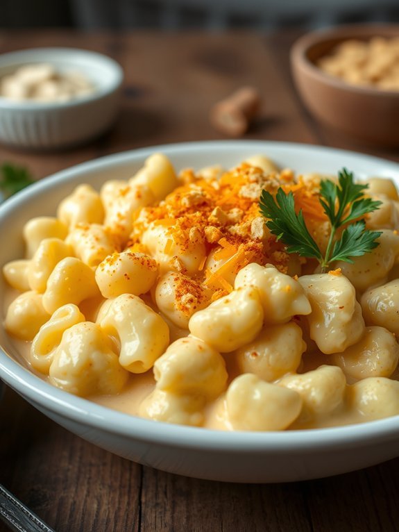 creamy cauliflower pasta dish
