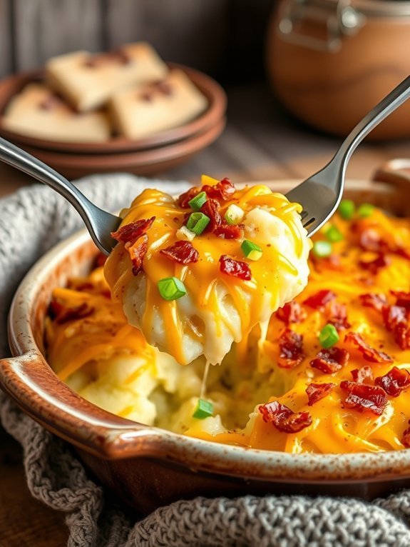 15 Hearty and Cozy Winter Recipes to Keep You Warm 11 creamy cheesy potato dish