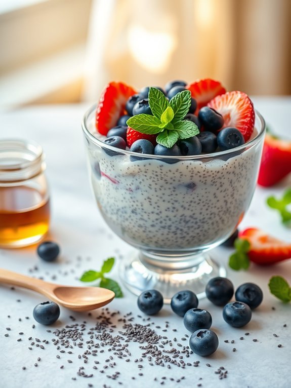 10 Delicious and Nutritious Healthy Desserts You'll Love 2 creamy chia pudding recipe