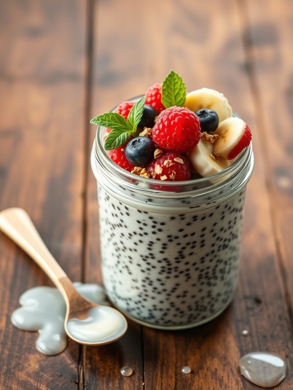 15 Simple and Healthy Breakfast Meal Prep Ideas for Busy Mornings 6 creamy chia seed pudding