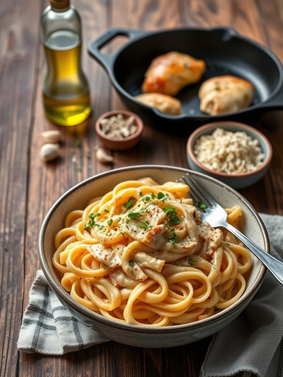 creamy chicken alfredo recipe