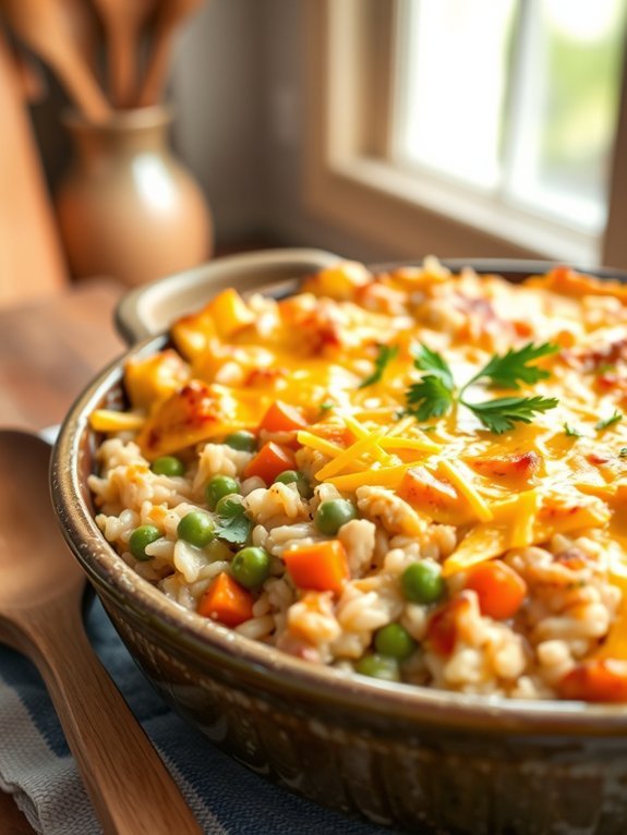 10 Easy Slow Cooker Meal Prep Recipes for Effortless Weeknight Dinners 3 creamy chicken rice casserole
