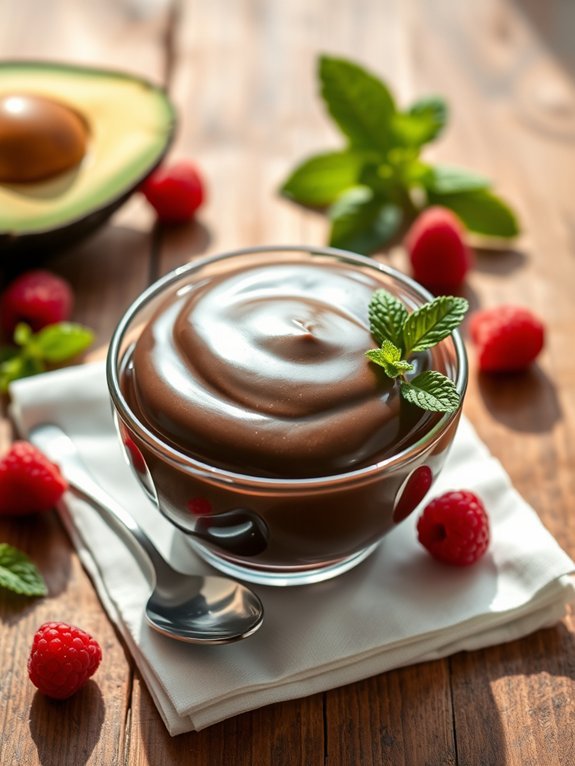 15 Delicious Low-Carb Dessert Recipes You'll Love 2 creamy chocolate avocado dessert