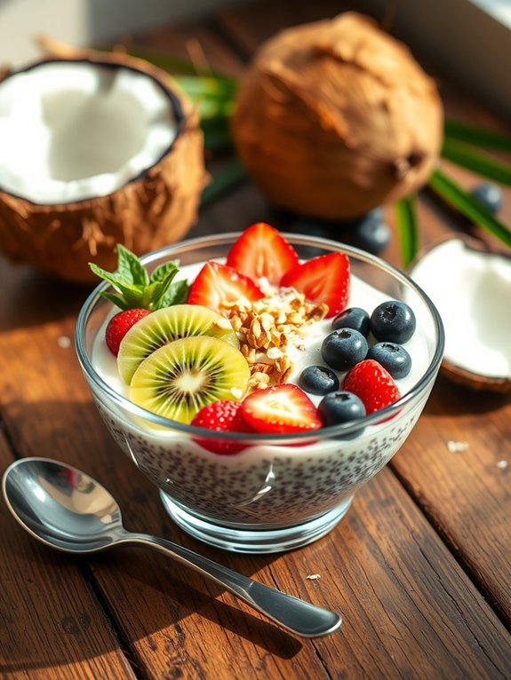 10 Delicious Low-Sugar Desserts That Satisfy Your Sweet Tooth 6 creamy coconut chia pudding