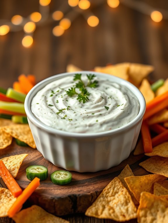 15 Easy and Quick Dip Recipes for Any Occasion 8 creamy garlic cheese dip