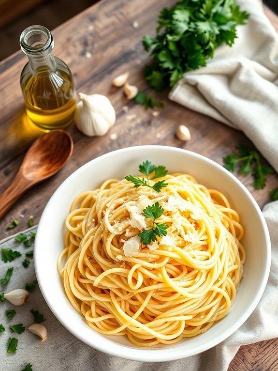 10 Budget-Friendly and Simple Pasta Recipes You Can Make Easily 2 creamy garlic parmesan pasta