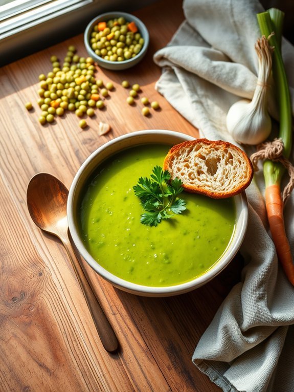 15 Delicious and Affordable Soup Recipes You'll Love 14 creamy green legume broth