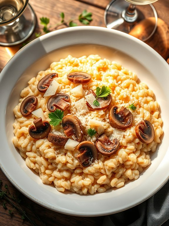 20 Delicious Pasta Recipes to Savor Tonight 10 creamy mushroom rice dish