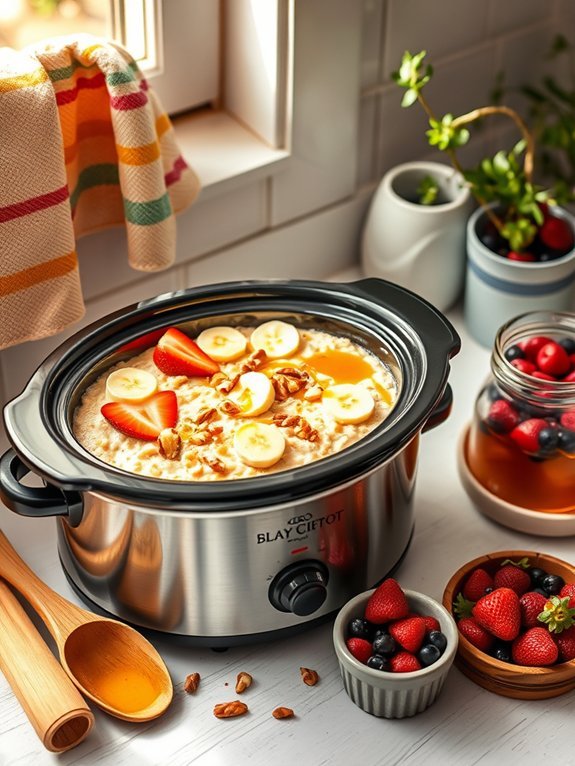 10 Delicious Slow Cooker Breakfast Recipes for Easy Morning Meals 2 creamy overnight slow cooker