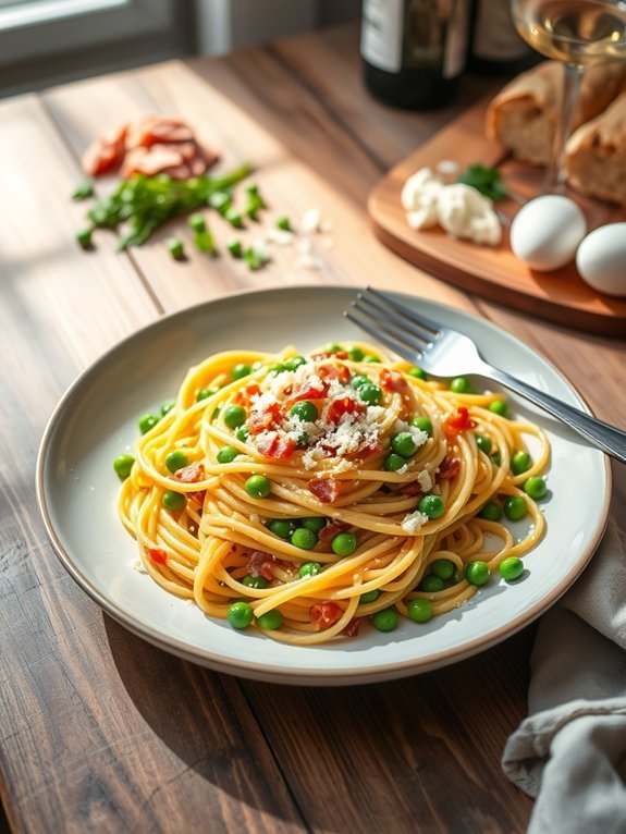15 Gourmet Pasta Recipes You Can Easily Create at Home 9 creamy pasta with pancetta