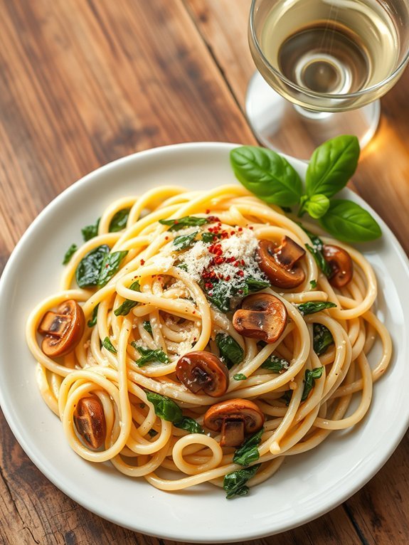 15 Budget-Friendly Weeknight Dinner Recipes for Affordable Family Meals 5 creamy pasta with spinach
