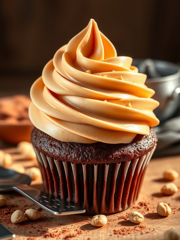 12 Delicious Cupcake Frosting Recipes for Every Occasion 5 creamy peanut butter icing