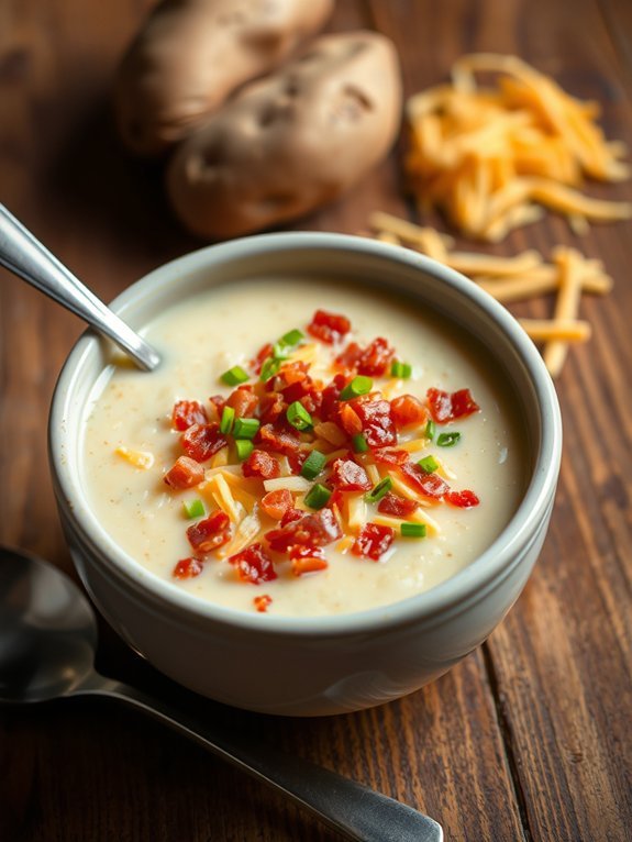 creamy potato soup recipe