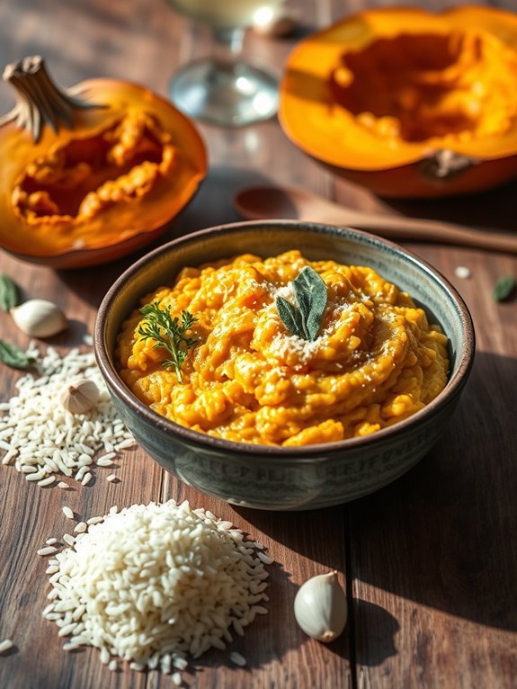 12 Delicious Pumpkin Recipes for Fall: Creative Ways to Incorporate Pumpkin in Your Cooking 3 creamy pumpkin parmesan risotto